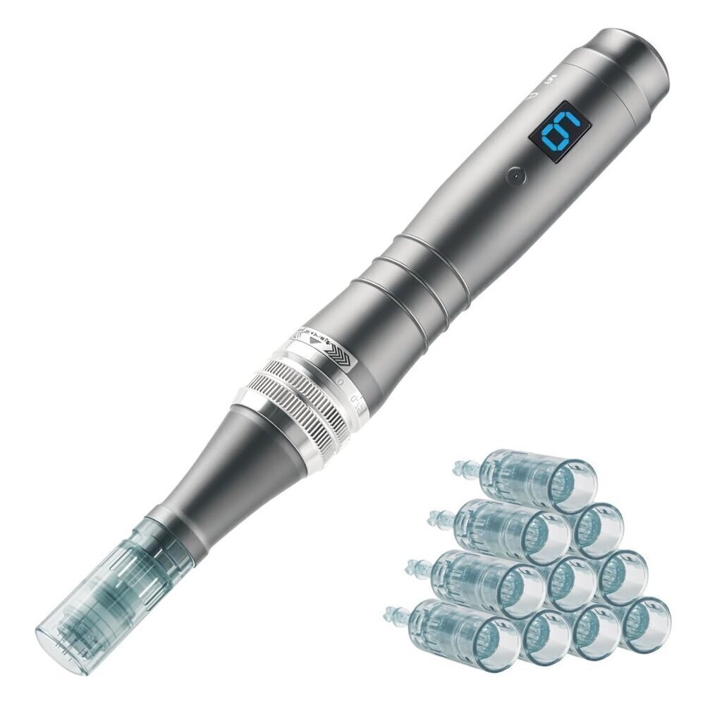 Compact 0.25mm Derma Roller - Efficient Skin Rejuvenation Tool for Travelers
